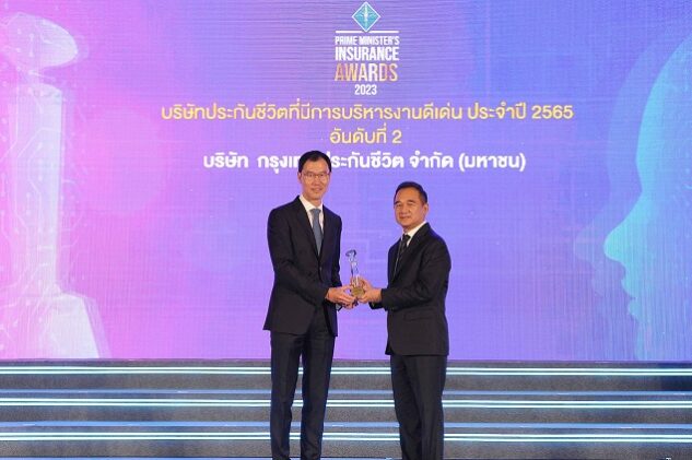 รับรางวัล