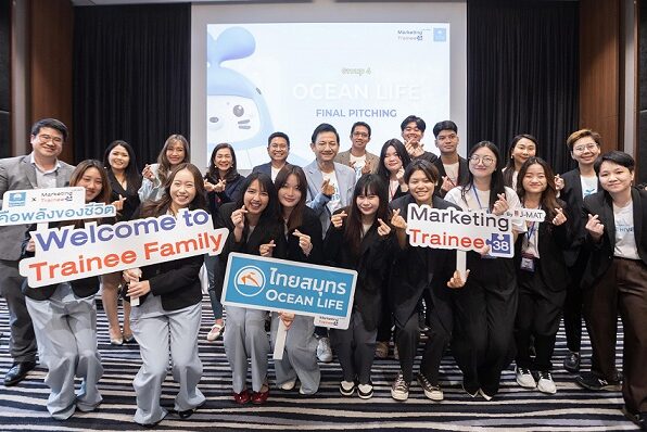 OCEAN LIFE ไทยสมุทร สนับสนุนนักการตลาดรุ่นเยาว์ รุ่นที่ 38