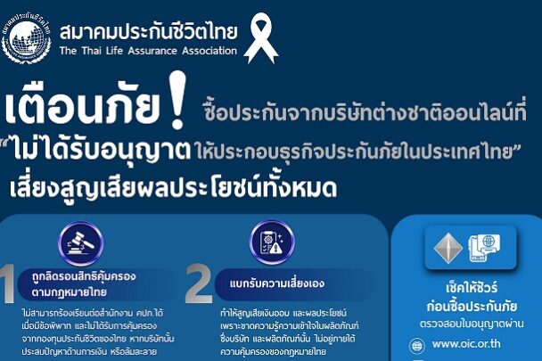 AW อย่าซื้อประกันไม่ได้รับอนุญาตให้ประกอบธุรกิจประกันภัยในประเทศไทย-1