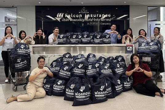 ฟอลคอนประกันภัยช่วยน้ำท่วม 1