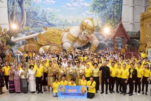 พิธีเปิดโครงการ ณ อาคารเรียนรู้เรื่องโขน