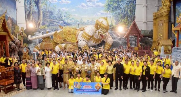 พิธีเปิดโครงการ ณ อาคารเรียนรู้เรื่องโขน