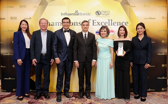 ภาพข่าว_กรุงเทพประกันชีวิต คว้ารางวัล Top Influential Brand